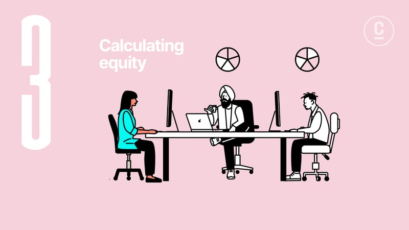 Calculate equity as part of compensation